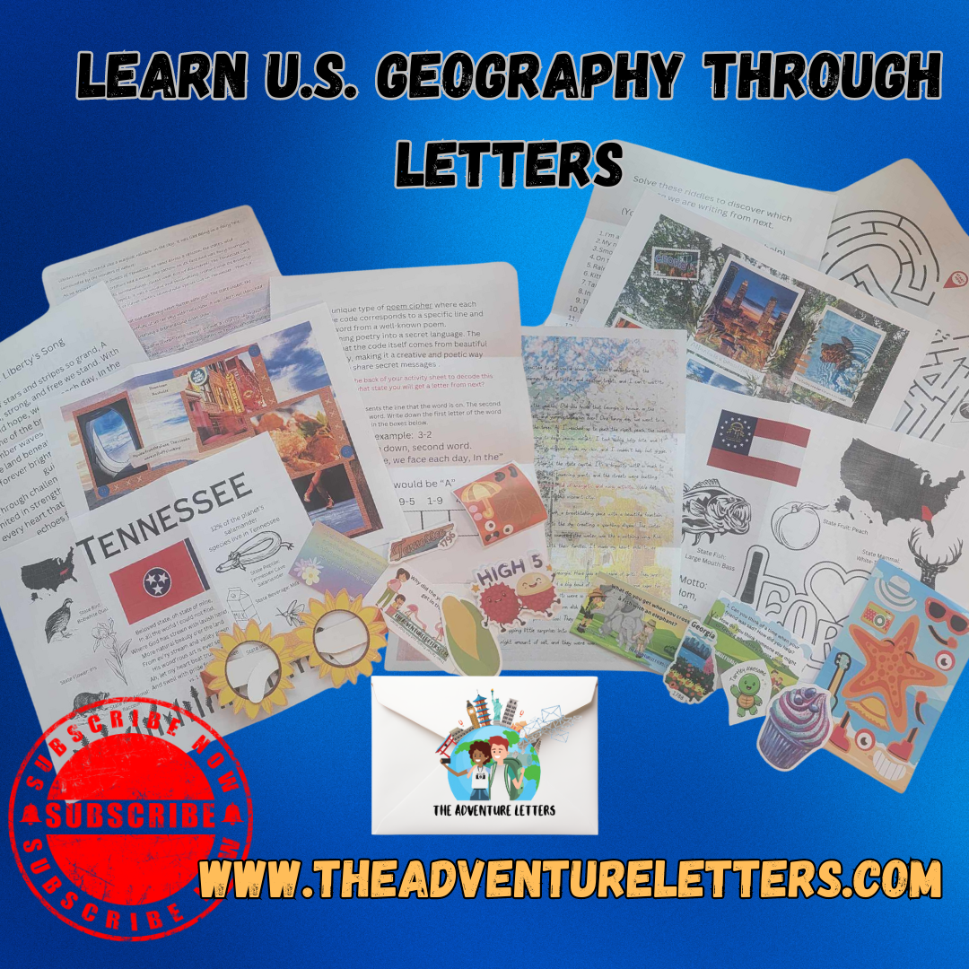 50 States Geography Box – Complete Set